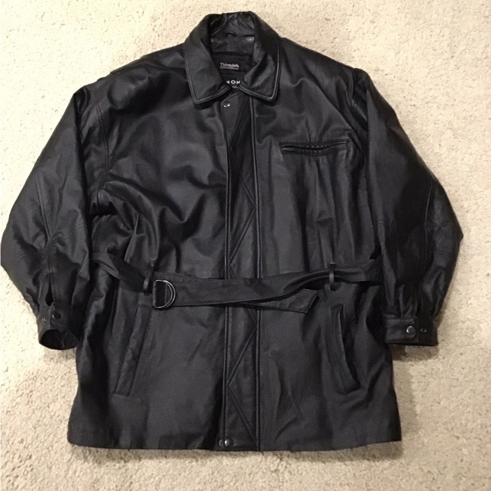 Mens Wilson Leather Jacket, Medium